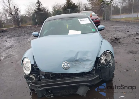 2014 Volkswagen Beetle 2.5L из США, поврежденный, VIN 3VWJP7AT5EM612083